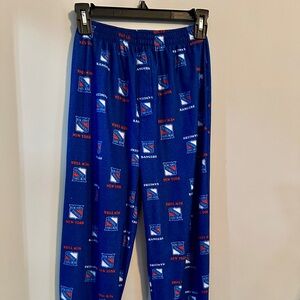NY Rangers Lounge pants Youth M 10-12